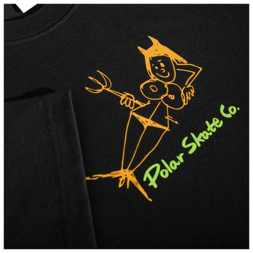 Polar Skate Co. Ανδρική κοντομάνικη μπλούζα Devil Woman